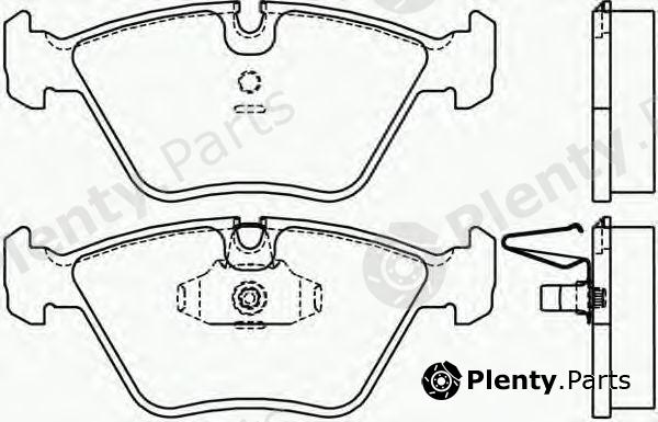  TEXTAR part 2167703 Brake Pad Set, disc brake