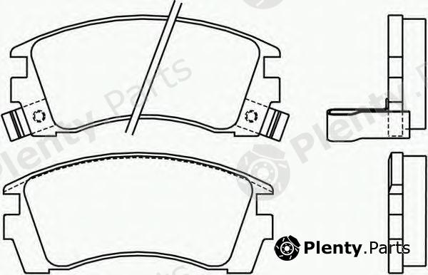  TEXTAR part 2171602 Brake Pad Set, disc brake