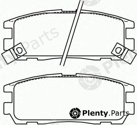  TEXTAR part 2187501 Brake Pad Set, disc brake