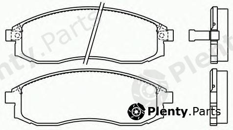  TEXTAR part 2308602 Brake Pad Set, disc brake