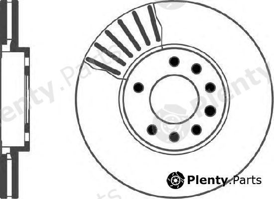  TEXTAR part 92075600 Brake Disc