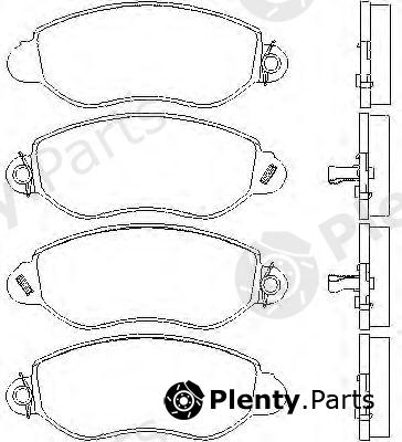  TEXTAR part 2343401 Brake Pad Set, disc brake