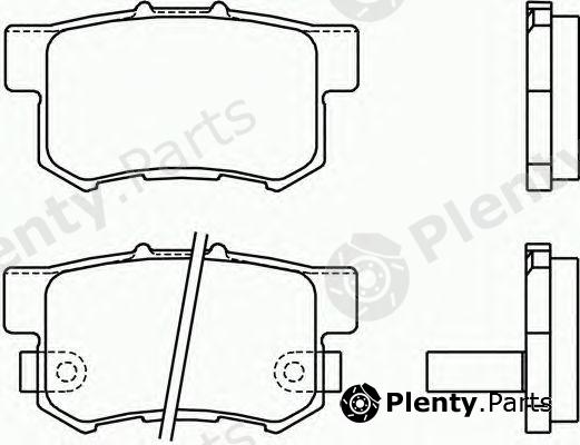  TEXTAR part 2365201 Brake Pad Set, disc brake