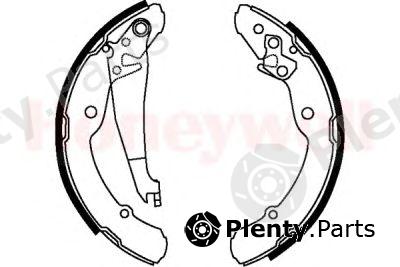  JURID part 362385J Brake Shoe Set