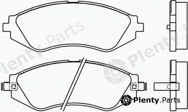  BREMBO part P15002 Brake Pad Set, disc brake