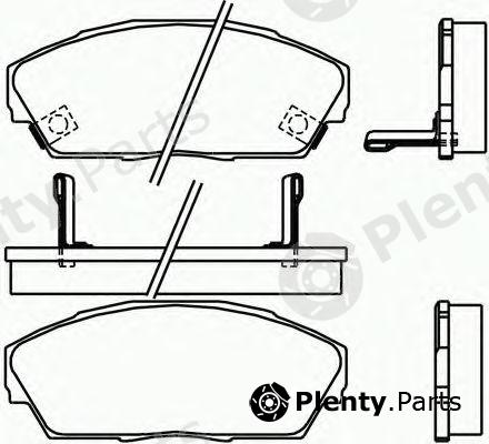  BREMBO part P28013 Brake Pad Set, disc brake