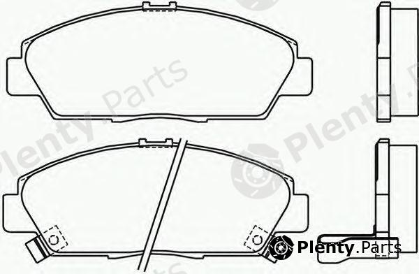  BREMBO part P28021 Brake Pad Set, disc brake