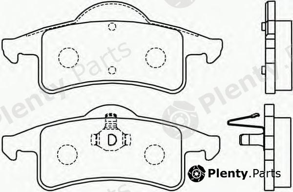  BREMBO part P37006 Brake Pad Set, disc brake