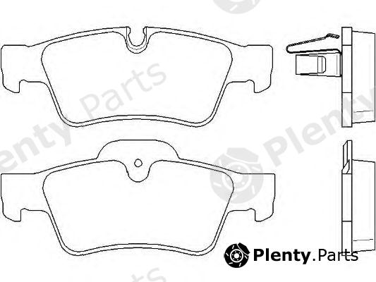  BREMBO part P50064 Brake Pad Set, disc brake