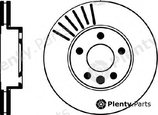  MINTEX part MDC1017 Brake Disc