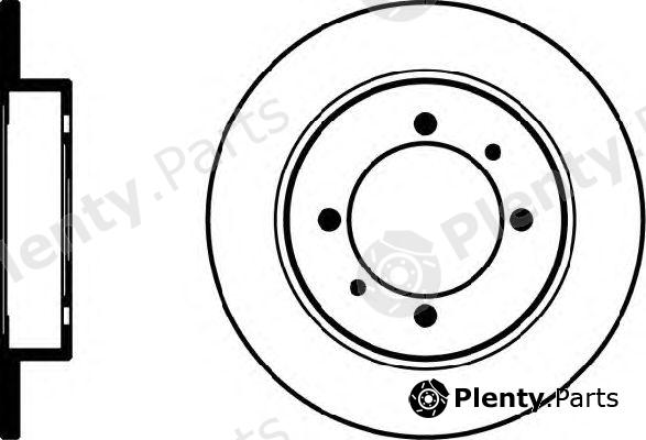  MINTEX part MDC1021 Brake Disc