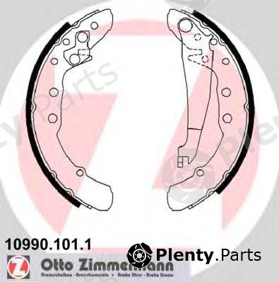  ZIMMERMANN part 10990.101.1 (109901011) Brake Shoe Set