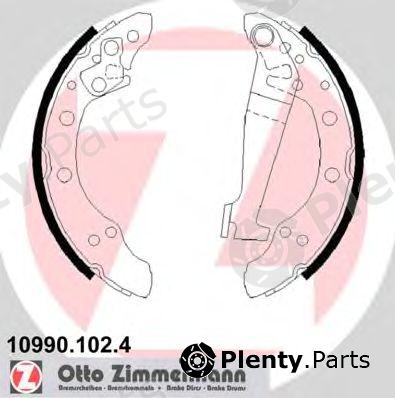  ZIMMERMANN part 10990.102.4 (109901024) Brake Shoe Set