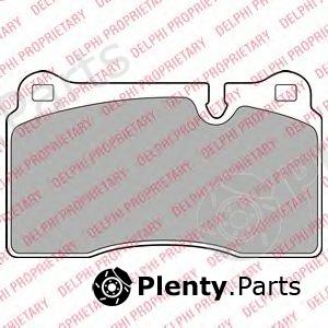  DELPHI part LP2009 Brake Pad Set, disc brake