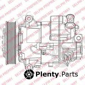  DELPHI part TSP0155947 Compressor, air conditioning