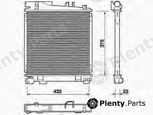  MAGNETI MARELLI part 350213699000 Radiator, engine cooling