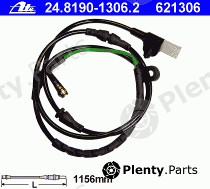  ATE part 24.8190-1306.2 (24819013062) Warning Contact, brake pad wear