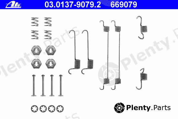  ATE part 03.0137-9079.2 (03013790792) Accessory Kit, brake shoes