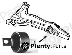  SPIDAN part 410605 Control Arm-/Trailing Arm Bush