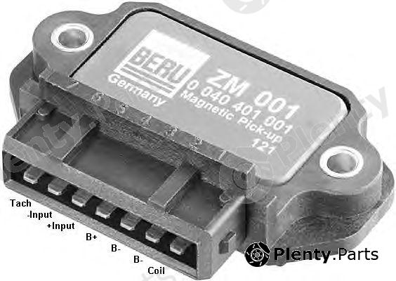 BERU part 0040401001 Switch Unit, ignition system