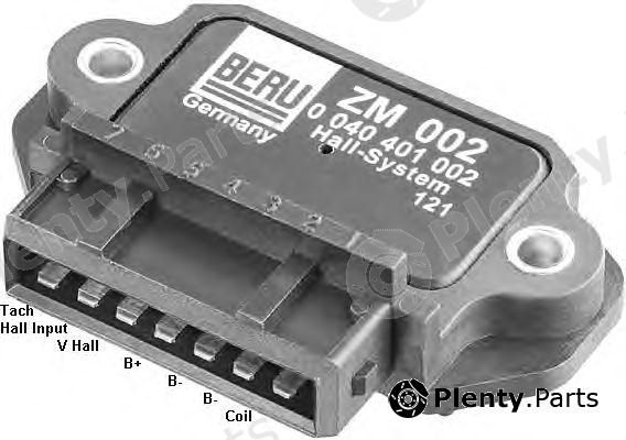  BERU part 0040401002 Switch Unit, ignition system