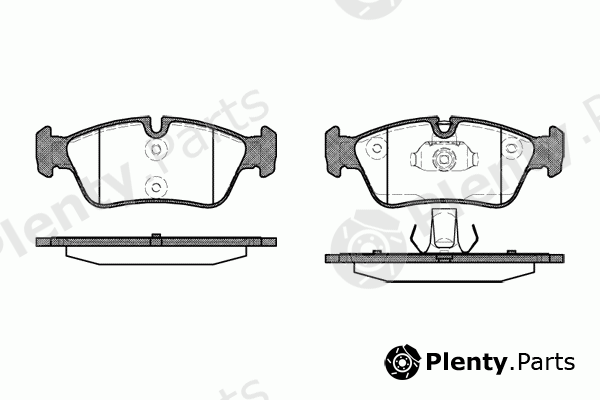  ROADHOUSE part 2384.40 (238440) Brake Pad Set, disc brake