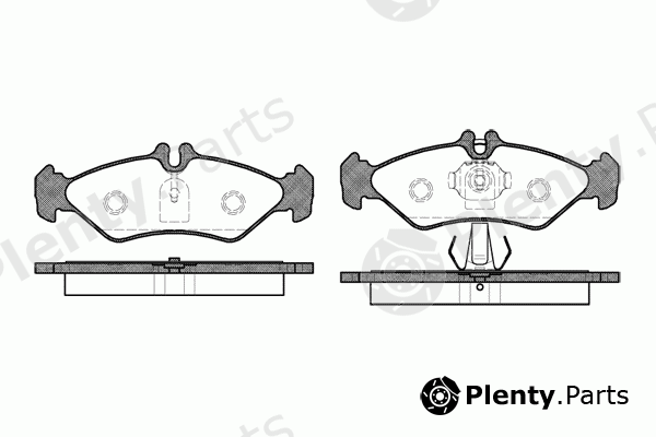  ROADHOUSE part 2579.00 (257900) Brake Pad Set, disc brake