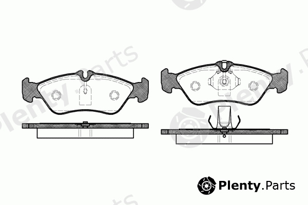  ROADHOUSE part 2580.00 (258000) Brake Pad Set, disc brake