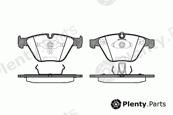  ROADHOUSE part 2857.00 (285700) Brake Pad Set, disc brake