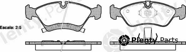  ROADHOUSE part 21214.02 (2121402) Brake Pad Set, disc brake