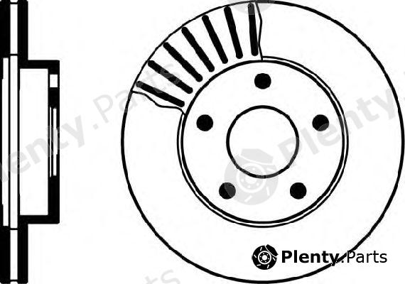  PAGID part 51018 Brake Disc