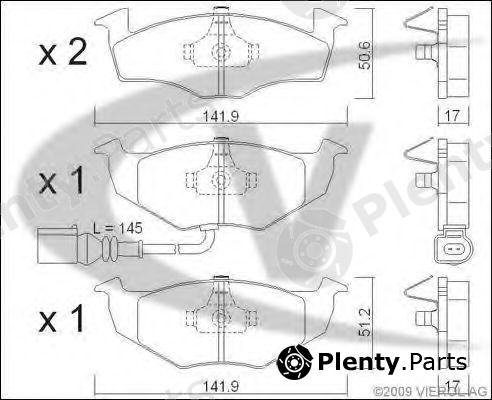  VAICO part V10-8133 (V108133) Brake Pad Set, disc brake