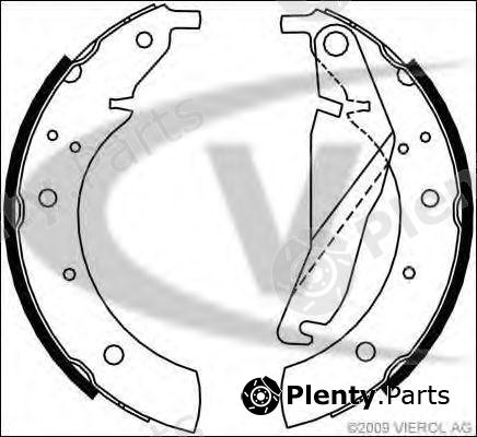  VAICO part V20-0076 (V200076) Brake Shoe Set