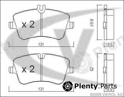  VAICO part V30-8125 (V308125) Brake Pad Set, disc brake