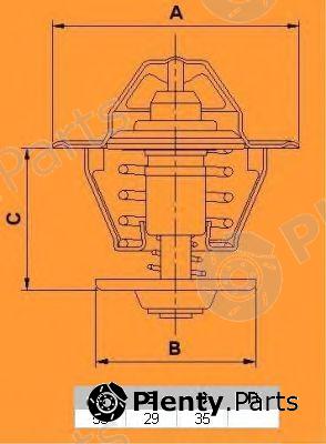  CALORSTAT by Vernet part 6311.82 (631182) Thermostat, coolant