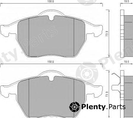  ROULUNDS BRAKING part 625181 Brake Pad Set, disc brake