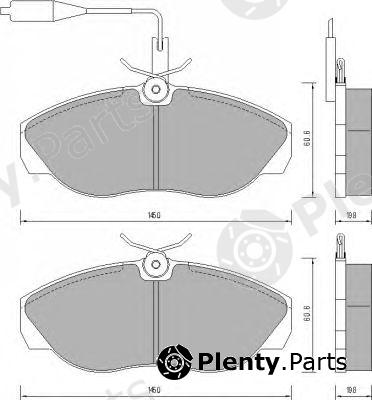  ROULUNDS BRAKING part 629481 Brake Pad Set, disc brake
