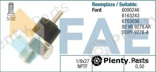  FAE part 12040 Oil Pressure Switch
