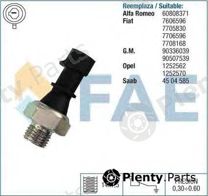  FAE part 12430 Oil Pressure Switch