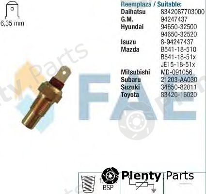  FAE part 31570 Sensor, coolant temperature