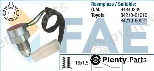  FAE part 40840 Switch, reverse light