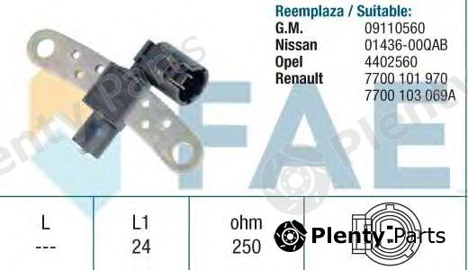  FAE part 79028 RPM Sensor, engine management