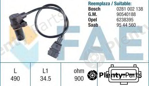  FAE part 79074 RPM Sensor, engine management