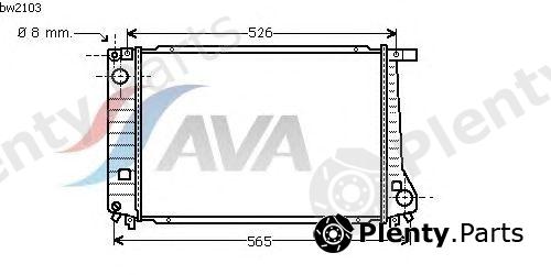  AVA QUALITY COOLING part BW2103 Radiator, engine cooling