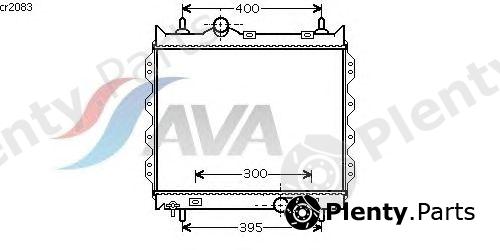 AVA QUALITY COOLING part CR2083 Radiator, engine cooling