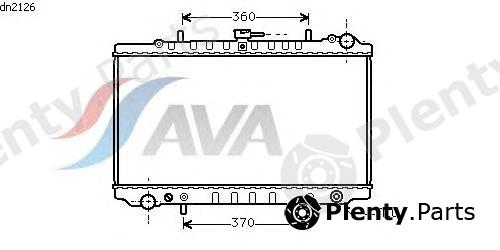  AVA QUALITY COOLING part DN2126 Radiator, engine cooling