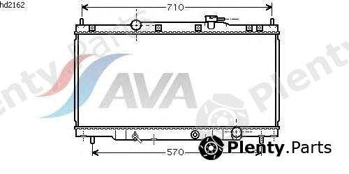  AVA QUALITY COOLING part HD2162 Radiator, engine cooling