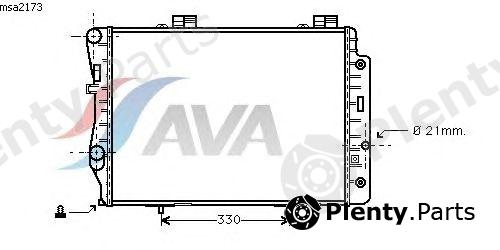  AVA QUALITY COOLING part MSA2173 Radiator, engine cooling