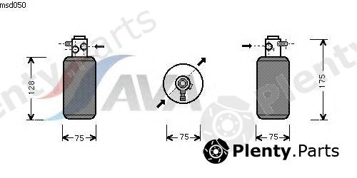  AVA QUALITY COOLING part MSD050 Dryer, air conditioning