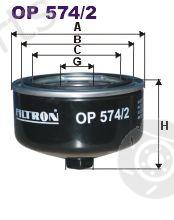  FILTRON part OP574/2 (OP5742) Oil Filter